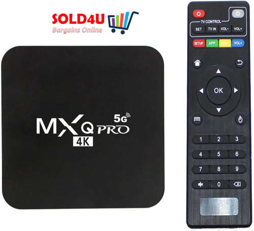 TV Box Digital Media Player 2023 MODEL - 5G 4K Ultra HD 64Bit Wifi Android