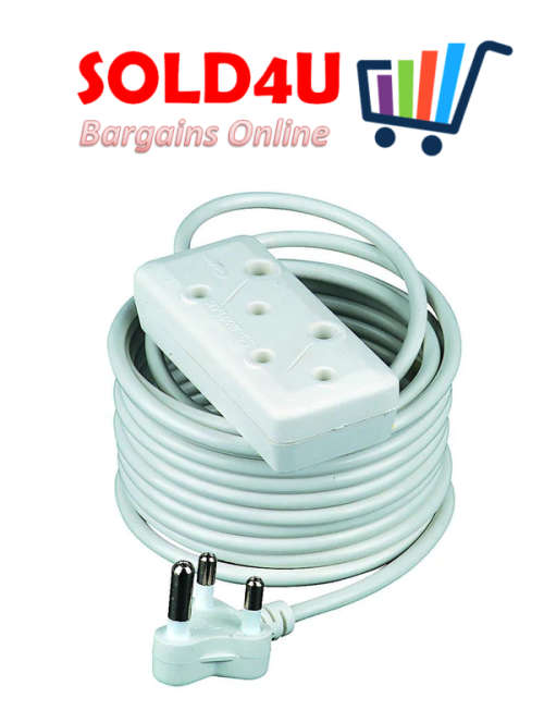 15 meter Extension Cord With Two-Way Multi-Plug 15m