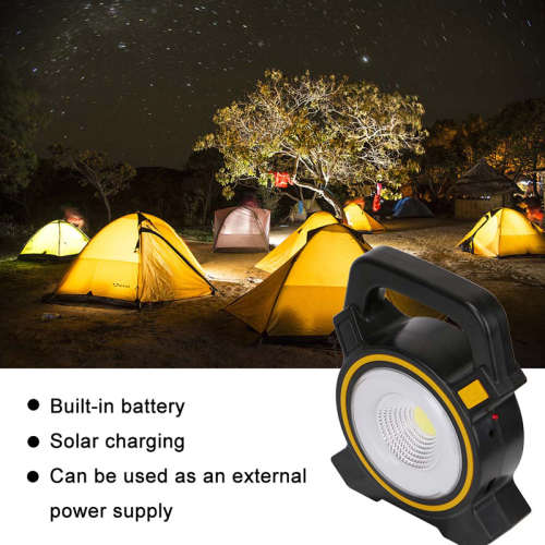 Long Range COB Work Light Lantern with additional Torch Rechargeable