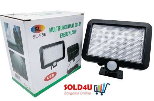 56 LED Outdoor Multifunctional Solar Energy Lamp with motion sensor SL-F56
