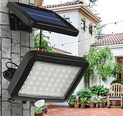 56 LED Outdoor Multifunctional Solar Energy Lamp with motion sensor SL-F56