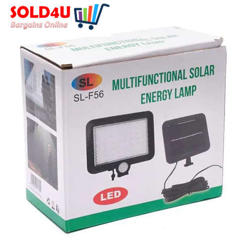 56 LED Outdoor Multifunctional Solar Energy Lamp with motion sensor SL-F56