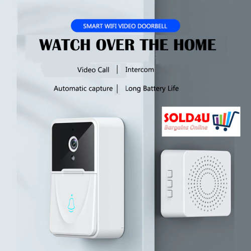Wireless Smart WiFi Door Bell WiFi Video Camera Music Ring Doorbell - Intelligent DoorBell