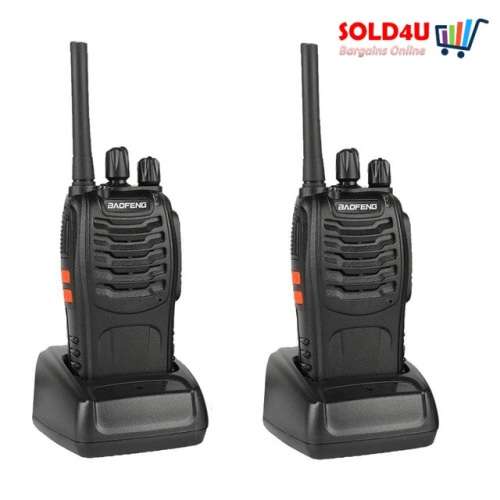 Baofeng Portable Two-Way Radio Set of 2 Handsets