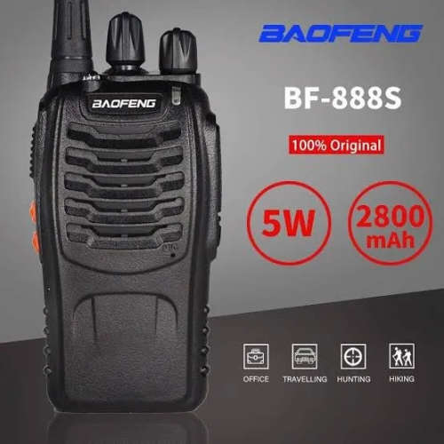 Baofeng Portable Two-Way Radio Set of 2 Handsets