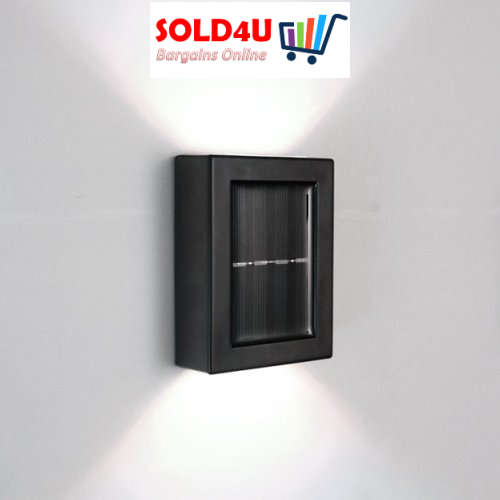 Twin LED Wall Garden Light - 2 Leds Up & Down YD-36