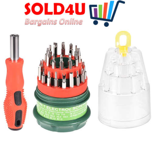 31 in 1 Pocket Precision Screwdriver Set