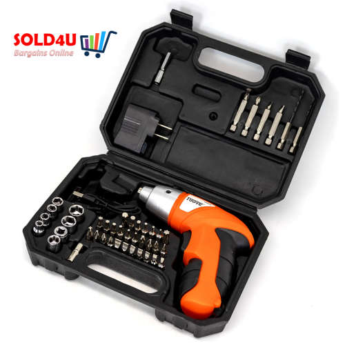 45 Pieces Cordless Mini electric screwdriver Rechargeable Smart Cordless Screw driver Set