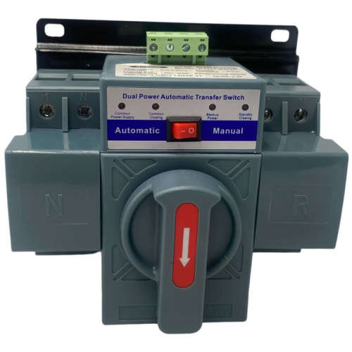 Automatic Transfer Switch 63A 2-Pole Dual Power Automatic Changeover Switch 230V