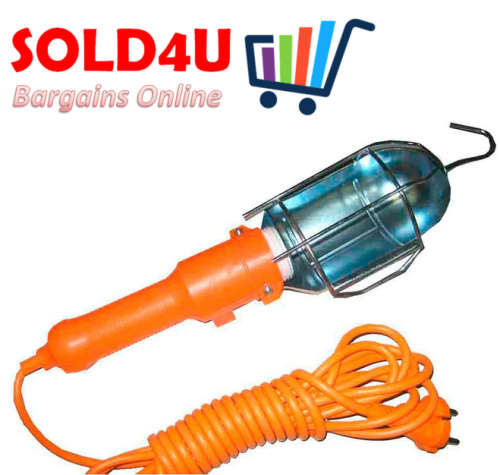 Work Light With on/off Switch and 5m long Cable - Orange