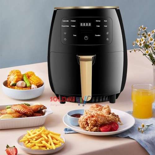 Silver crest 6L Air Fryer Smart Touch Screen LED Display 2400W