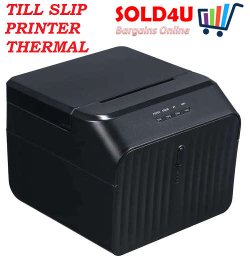 Thermal Printer Portable and Wireless (Bluetooth) + USB - Till slip printer