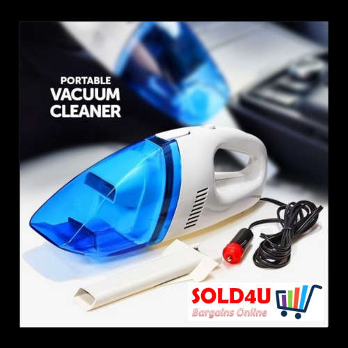 Mini 12V High-Power Portable Handheld Car Vacuum Cleaner [ Random Colours ]