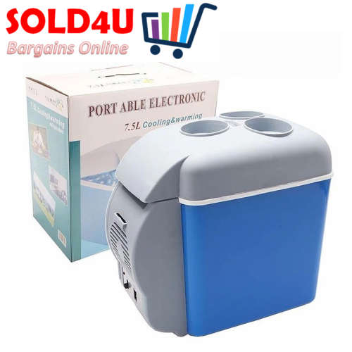 7.5L 12V Portable Car Cooler/Warmer Electric Fridge Travel Refrigerator
