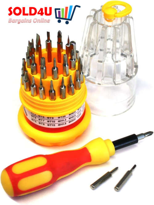 31 in 1 Pocket Precision Screwdriver Set