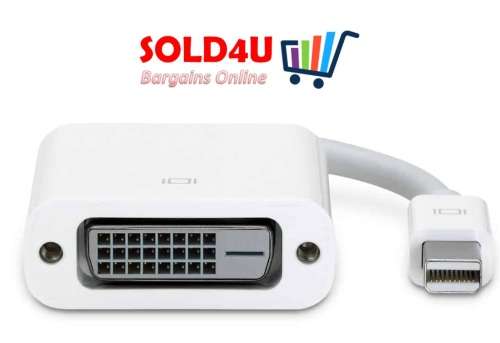 Apple Mini DisplayPort to DVI Adapter Model A1305 White