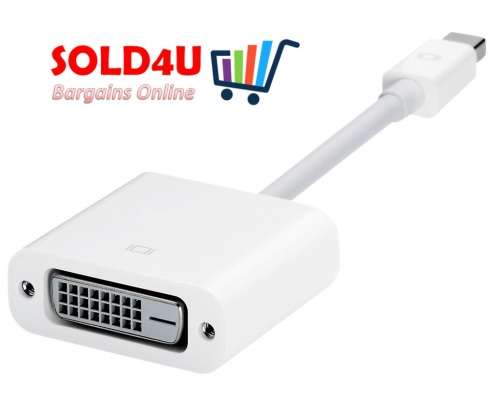 Apple Mini DisplayPort to DVI Adapter Model A1305 White