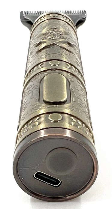 Retro Sytle Professional USB Rechargeable Cordless Electric Hair Clippers Razor Trimmer