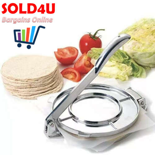 Roti Tortilla Press Aluminum Tortilla Machine 8 Inch