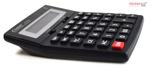 Electronic Calculator - 120 Steps - 12 Digits Check Correct Dual power Solar & battery