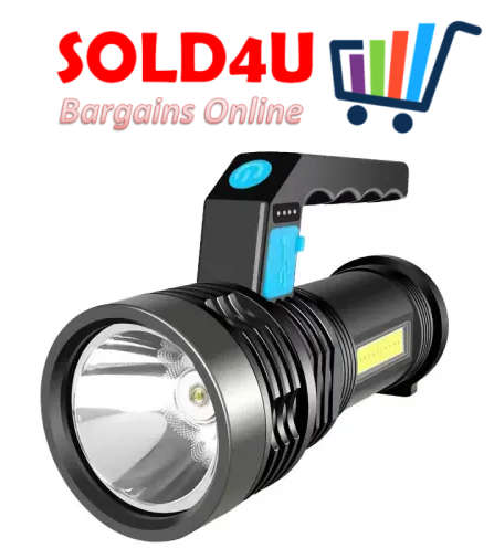 Multifunctional Work Lights 3W+10*COB portable lamp USB rechargeable COB side lamp