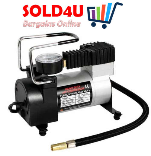 Automobile Car Bike Tire Inflator Pump Car Tool AC12V Portable Air Compressor