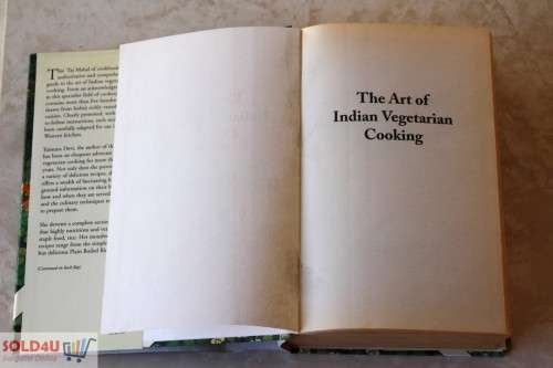 Art of Indian Vegetarian Cooking Hardcover by Yamuna Devi