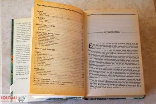 Art of Indian Vegetarian Cooking Hardcover by Yamuna Devi