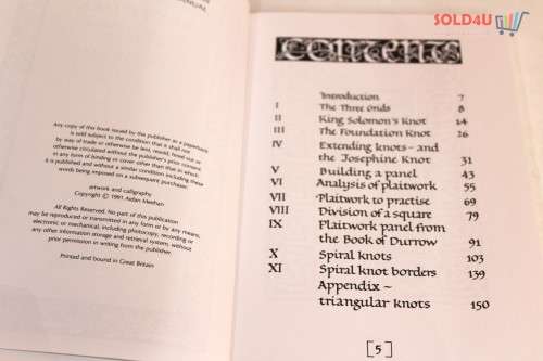 Celtic Design: Knotwork - The Secret Method of the Scribes Paperback by Aidan Meehan