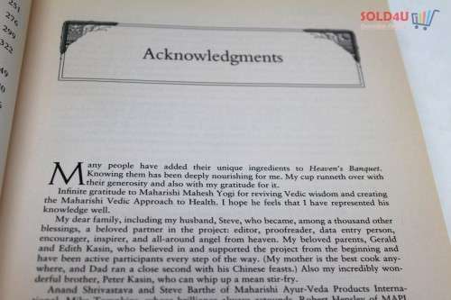 Heaven`s Banquet: Vegetarian Cooking for Lifelong Health the Ayurveda Way  by Miriam Kasin Hospodar