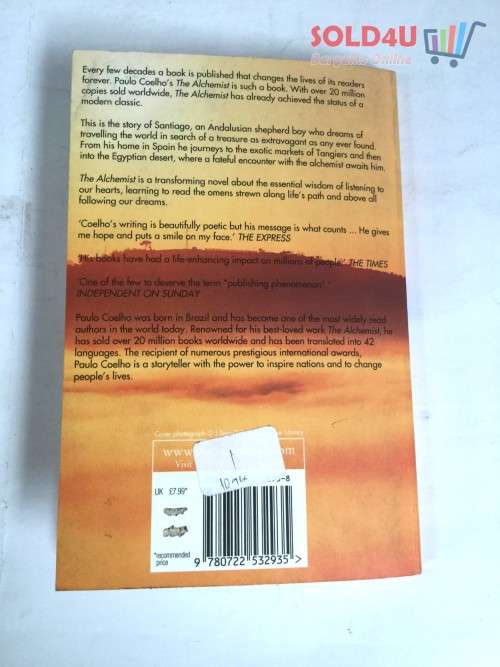 The Alchemist Paperback by Paulo Coelho