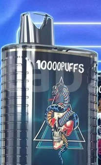 10,000 PUFFS Disposable Vape e-cigarette- 20ml - 500mAh Battery [ Grape Ice ]
