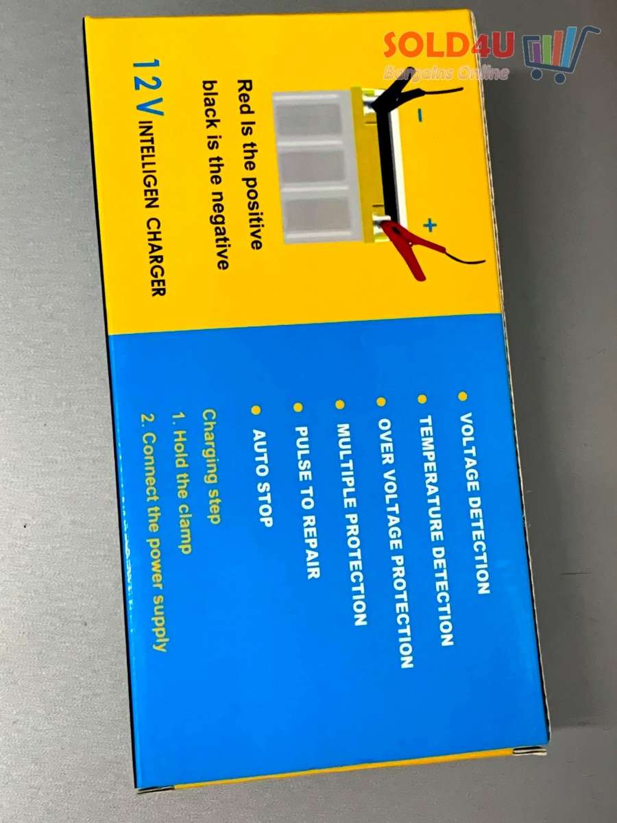 Car and Motorcycle Battery Charger Repair Type Microcomputer Battery Charger 12V 6A