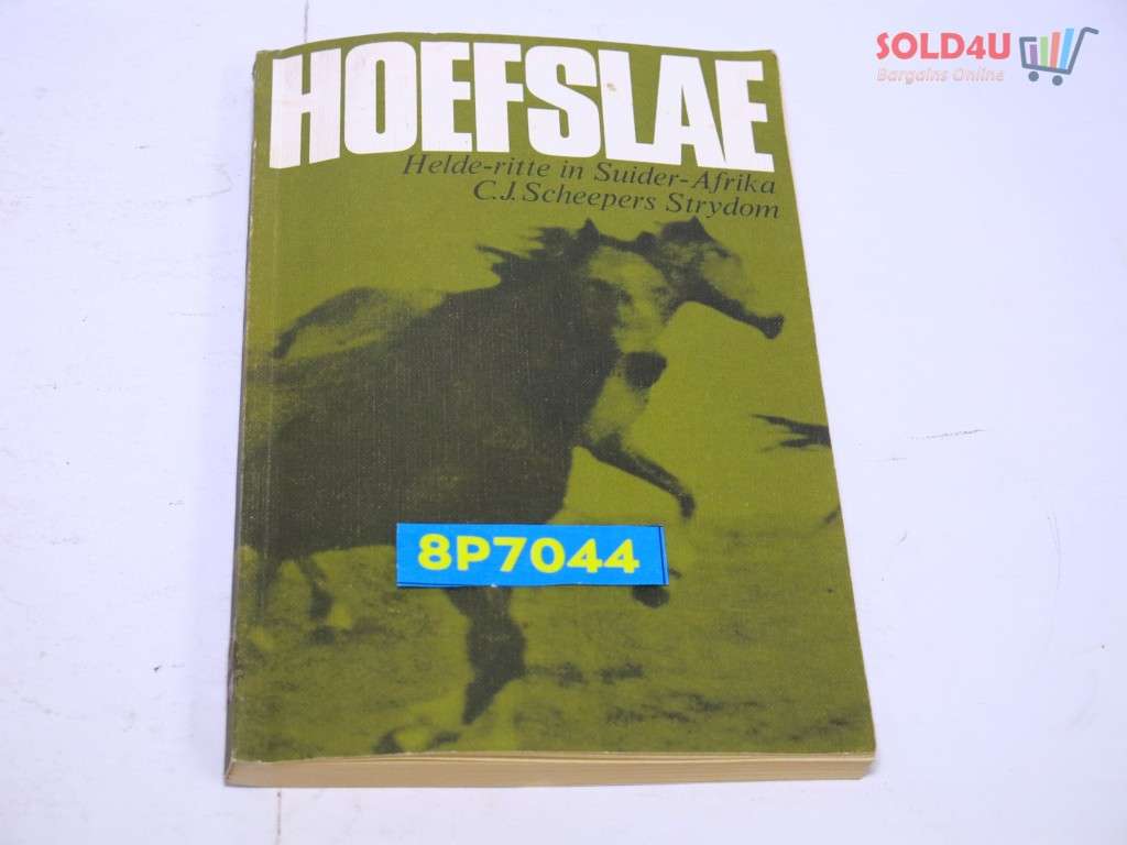 Hoefslae Afrikaans Book by C.J. Scheepers Strydom