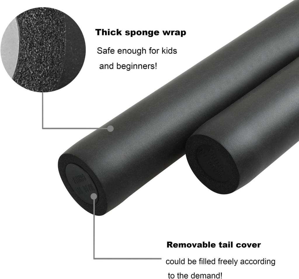 Nunchucks Safe Foam Rubber Training Nunchucks Nunchakus for Children Kids & Adults Self Defense