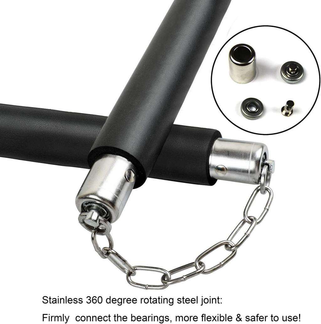 Nunchucks Safe Foam Rubber Training Nunchucks Nunchakus for Children Kids & Adults Self Defense