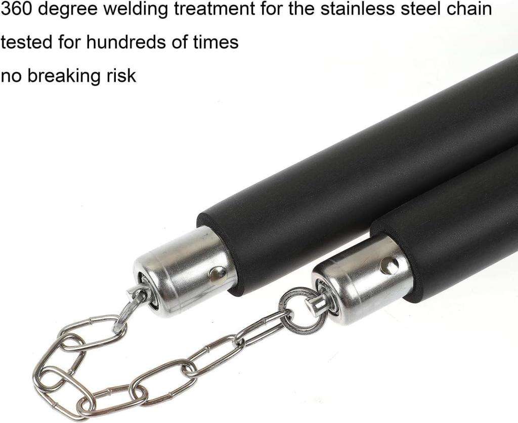 Nunchucks Safe Foam Rubber Training Nunchucks Nunchakus for Children Kids & Adults Self Defense