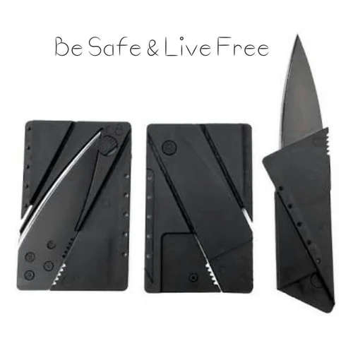 Credit Card Shaped Tactical Folding Knife