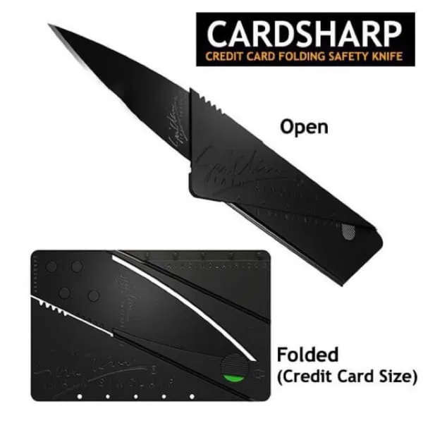 Credit Card Shaped Tactical Folding Knife