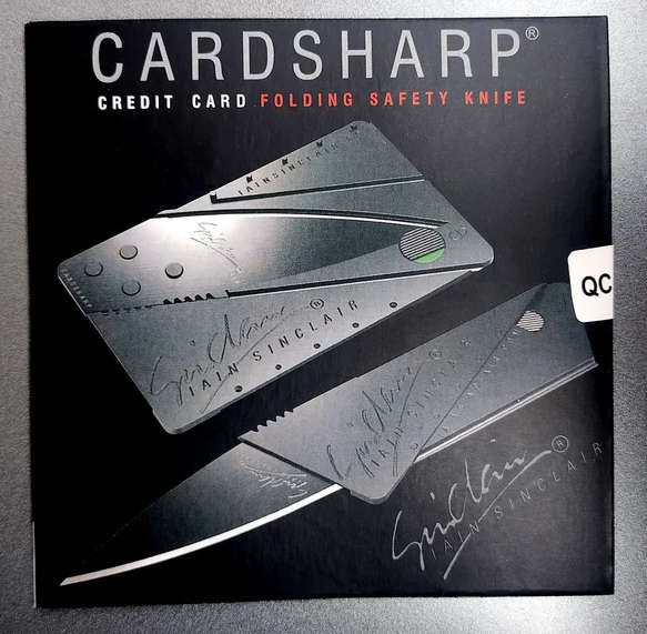 Credit Card Shaped Tactical Folding Knife