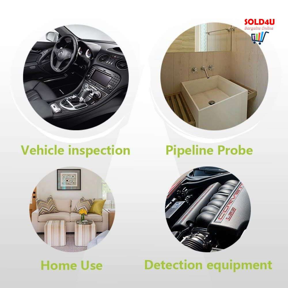 2 In 1 Waterproof 10m Micro USB Endoscope Tool for inspecting hard-to-reach areas[Android & Windows]