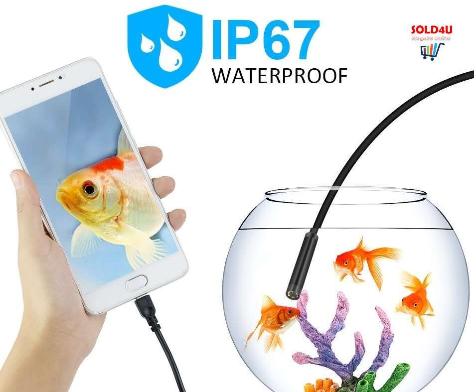 2 In 1 Waterproof 10m Micro USB Endoscope Tool for inspecting hard-to-reach areas[Android & Windows]