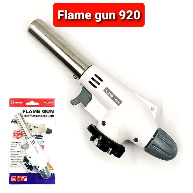 920# Multipurpose Flame Gun Butane Burner Welding Fire Maker Camping Gas Torch