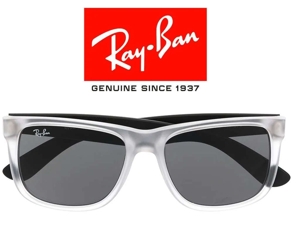Ray-Ban Justin classic rectangular frame sunglasses RB 4165 Designer Sunglasses RayBan
