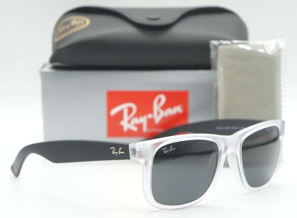 Ray-Ban Justin classic rectangular frame sunglasses RB 4165 Designer Sunglasses RayBan