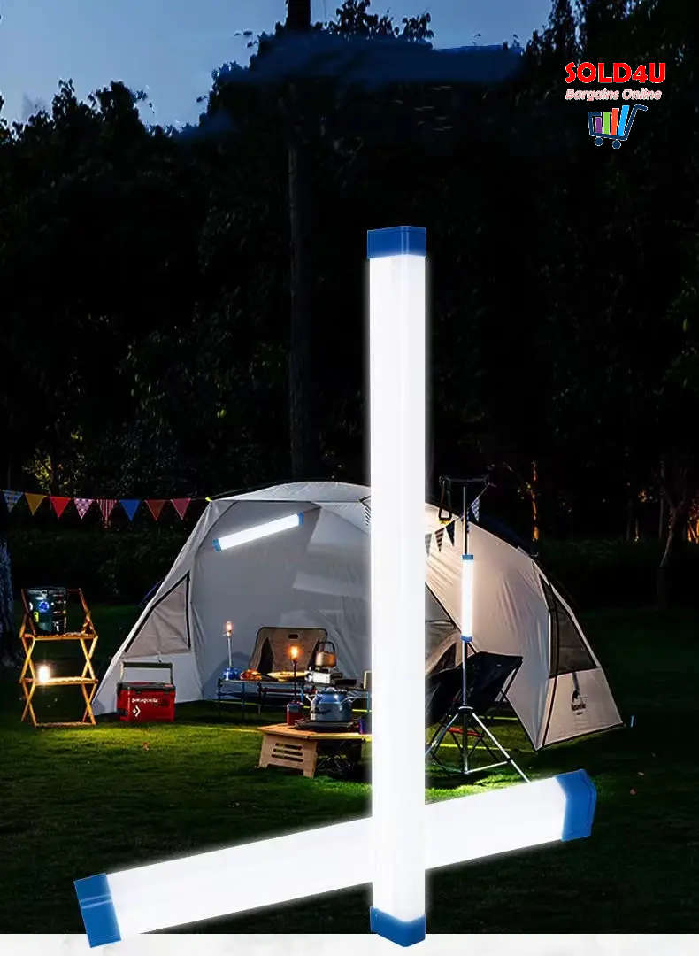 52CM LED Lithium Battery Light - USB Rechargeable Magnetic Portable Lamp