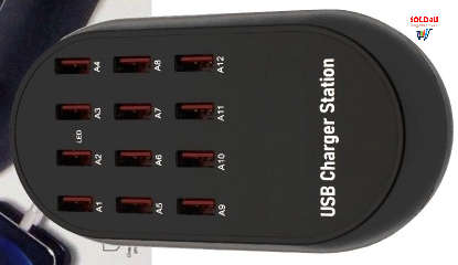 12 ports USB Intelligent Charger - 12 X Ports USB HUB - USB Fast Charger