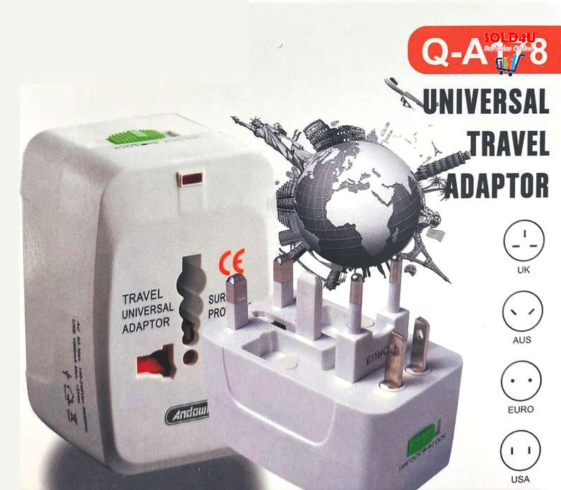 All In One Universal Travel Adapter