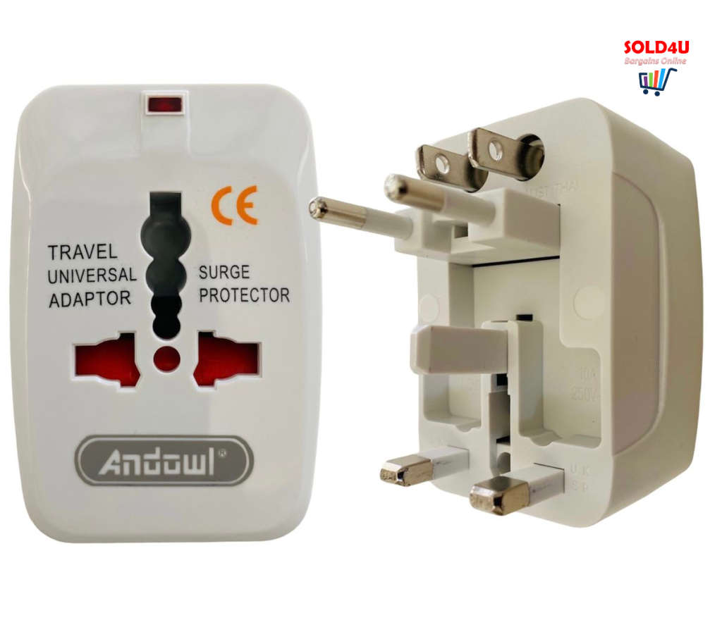 All In One Universal Travel Adapter