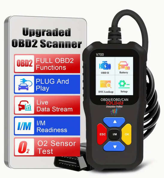 V700 1.8 inch Color Car Fault Detector Code Reader OBD2 Scanner Diagnostic Tool Car Several Models